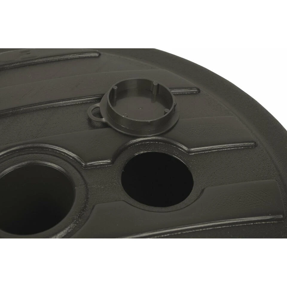 Merkloos Parasolvoet - Rond - Antraciet - D42 Cm - 13 Liter - Kunststof - Afbeelding 2