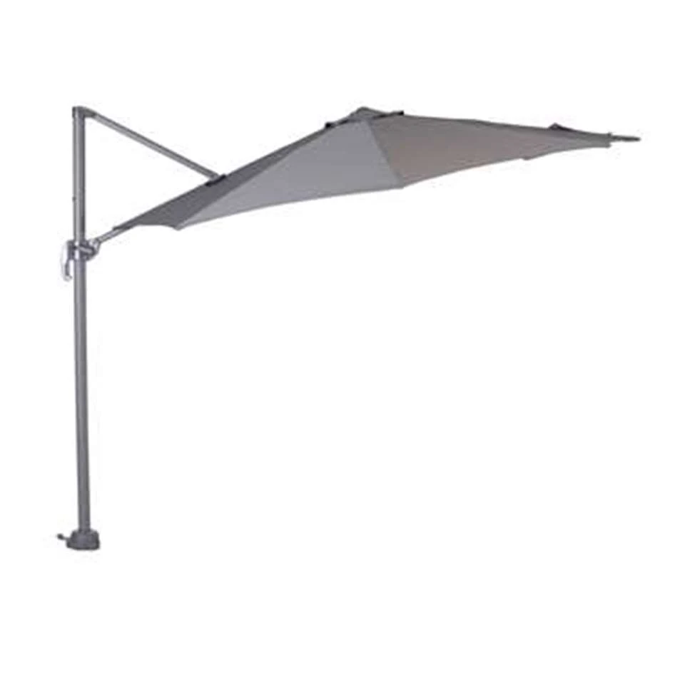 Garden Impressions Zweefparasol S Ø300 - D. Grijs Met Voet En Hoes - Afbeelding 3