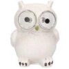 Merkloos Tuinbeeld - Uil - Met Solar Verlichting - Polystone - 9 Cm