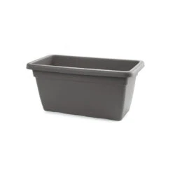 Forte Plastics Plantenbak - Antraciet - Rechthoekig - 60 X 32 X 27 Cm