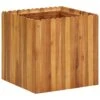 VidaXL Plantenbak Verhoogd 50x50x50 Cm Massief Acaciahout