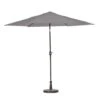 Madison - Parasol Tenerife Round Grey - 300cm - Grijs