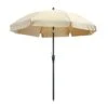 Madison - Parasol Lanzarote Round Ecru - 250cm - Beige