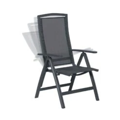 Garden Impressions Rosa Tuinstoel Verstelbaar - Antraciet