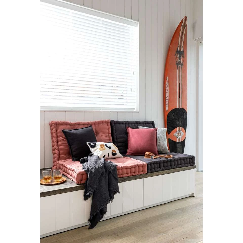 Mistral Home Palletkussen-Zitkussen-80x60x12 Cm-Zwart - Afbeelding 2