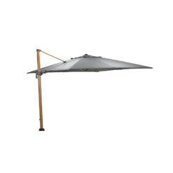 Garden Impressions Hawaii Big Pole Parasol Teak Look - D. Grijs