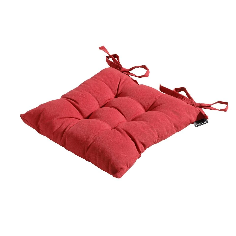 Madison Toscane Kussen - Panama Brick Red - 46x46 - Rood - Afbeelding 2