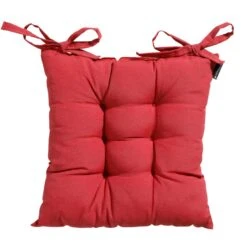 Madison Toscane Kussen - Panama Brick Red - 46x46 - Rood