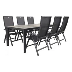 Hartman Valentino/Kings Tuinset Antraciet - 220x100 Cm