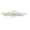 Easysol Rechthoekige Muurparasol - 200 X 140 Cm - Ecru / Gebroken Wit