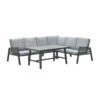 Garden Impressions Brendon Lounge Dining Set 4-delig R - Licht Grijs