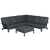 Garden Impressions Coba Loungeset 4-delig - Donker Grijs
