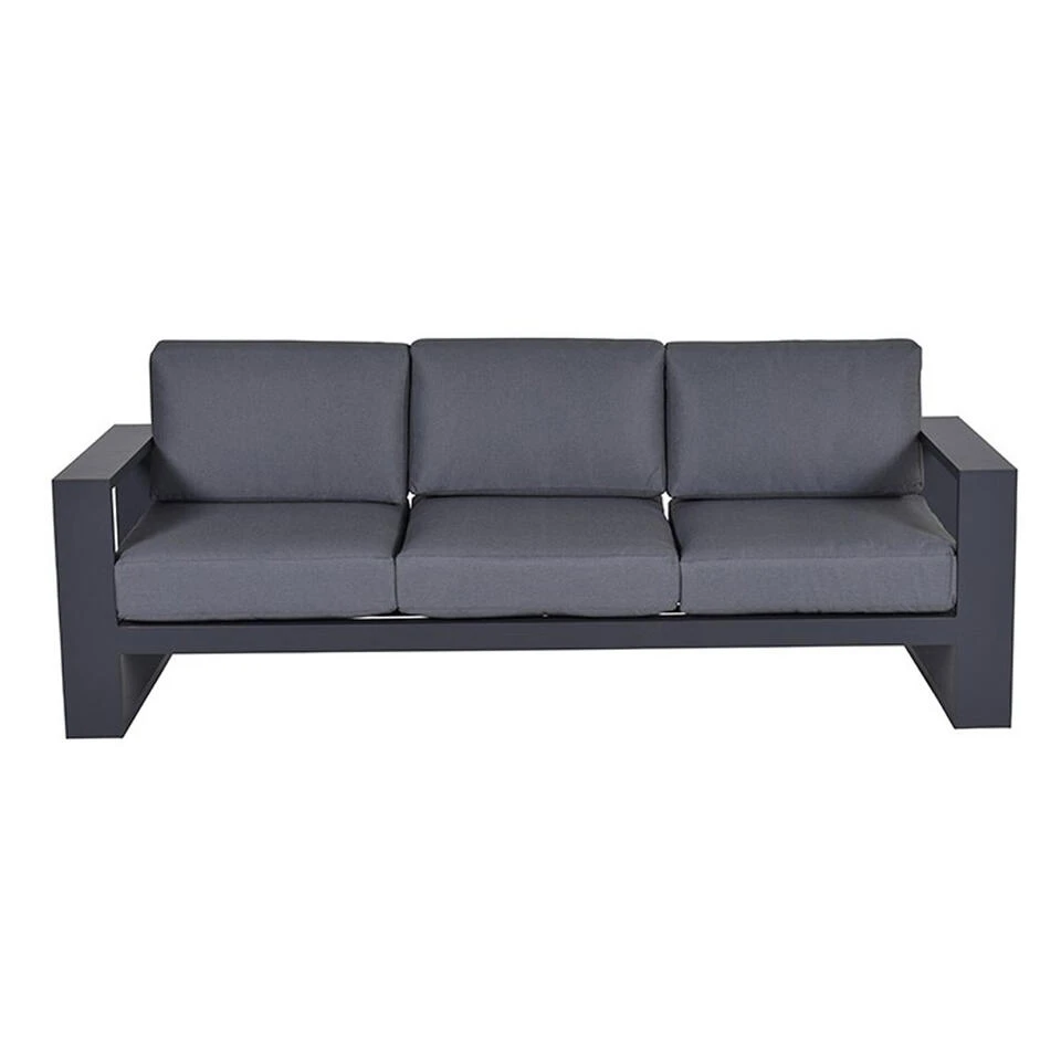 Garden Impressions Plaza 3-zits Lounge Tuinbank - Donker Grijs - Afbeelding 3