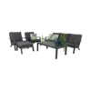 VDG Atlanta Loungeset - 5 Delig (inclusief Hocker)