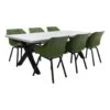 Hartman Sophie Element Moss Green/Verona 220 Cm. Tuinset – 7-delig