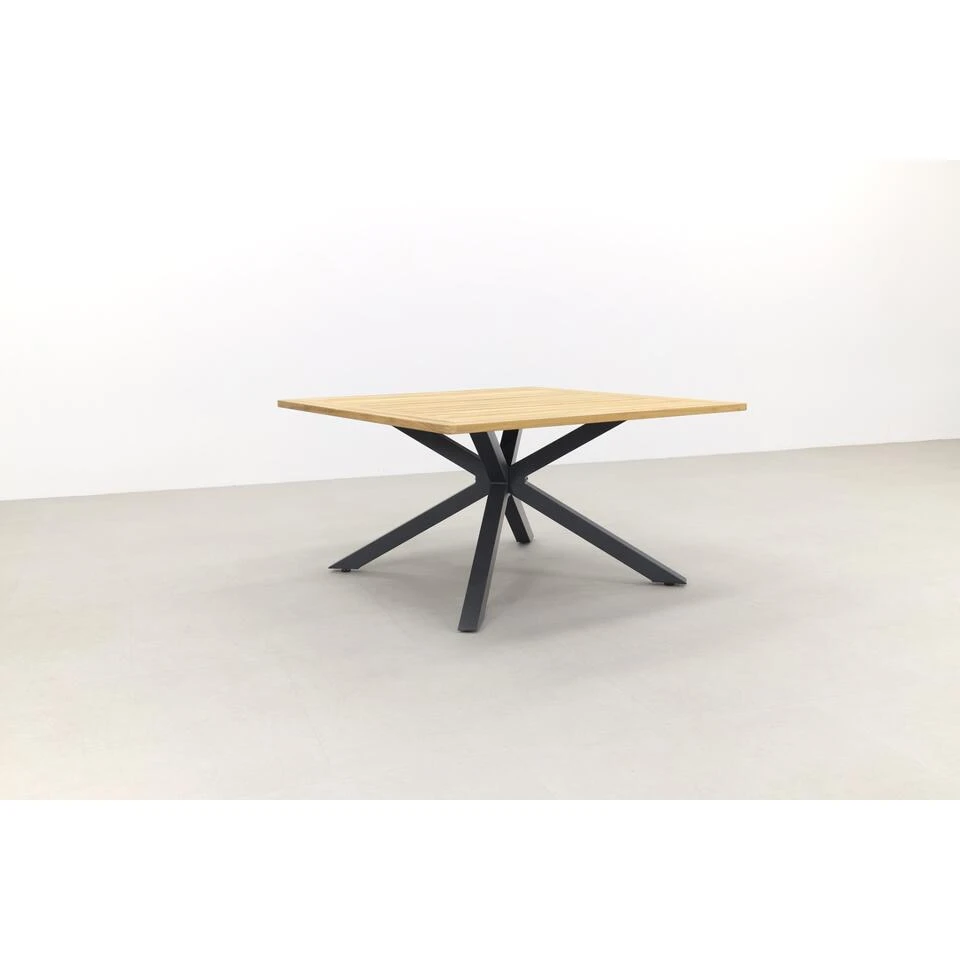 GreenChair Quote Tuintafel - Teakhout Vierkant - 140 Cm - Afbeelding 2