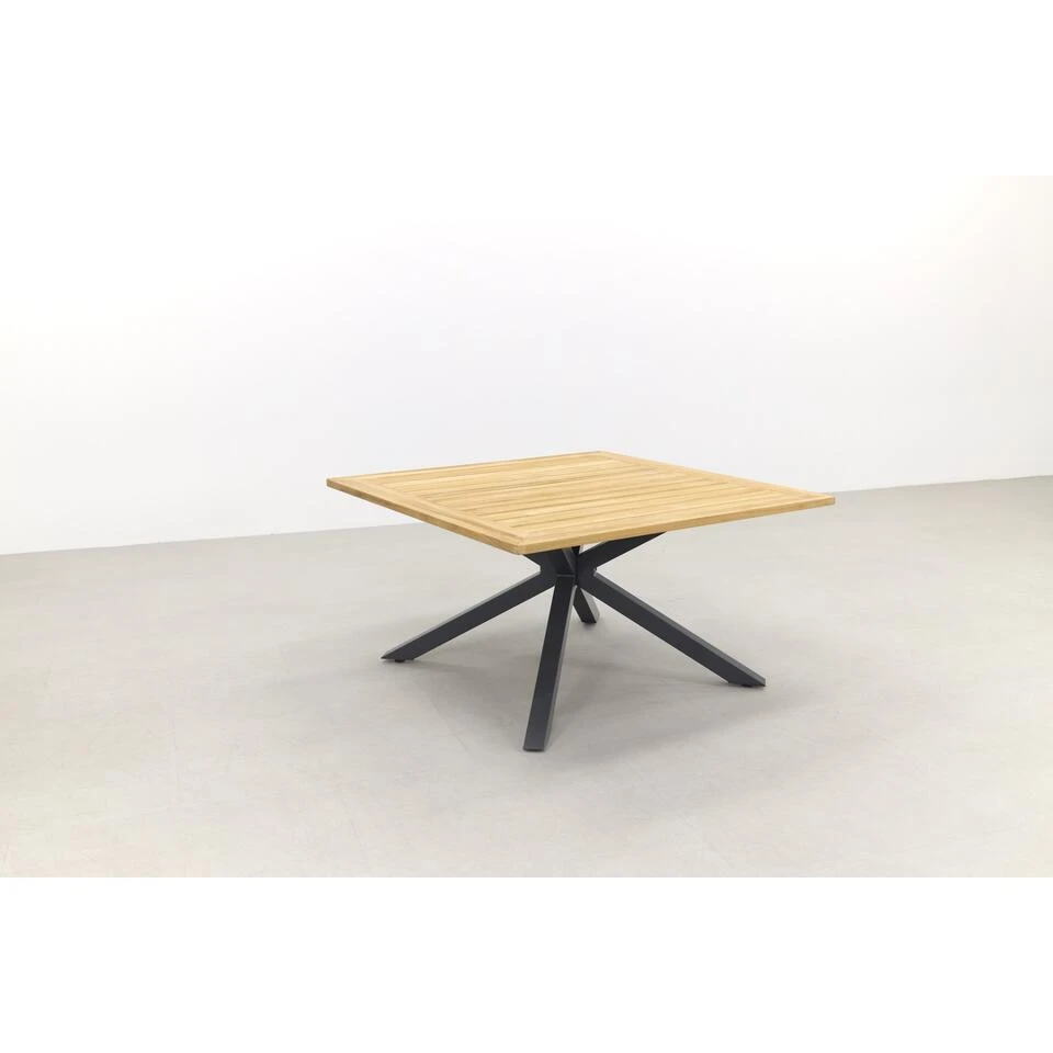 GreenChair Quote Tuintafel - Teakhout Vierkant - 140 Cm - Afbeelding 3