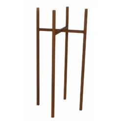 Mica Decorations Ascot Plantenstandaard L24 X B24 X H55 Cm Roest