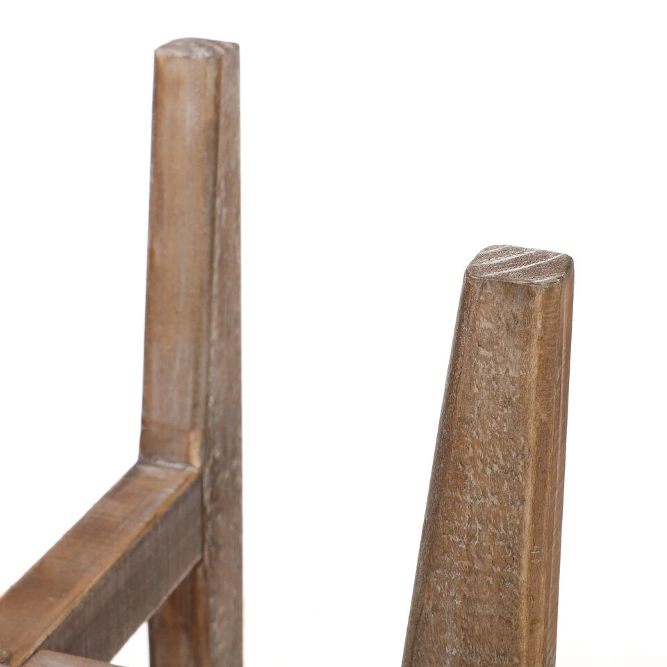 Mica Decorations Ascot Plantenstandaard L33 X B33 X H48 Cm Lichtbruin - Afbeelding 3