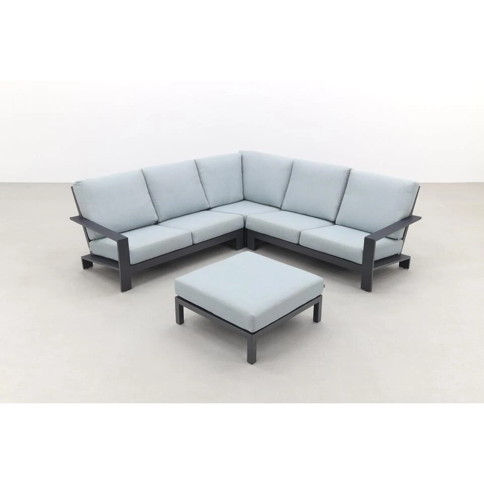 Garden Impressions Lincoln Loungeset 4-delig - Mint Grey - Afbeelding 3