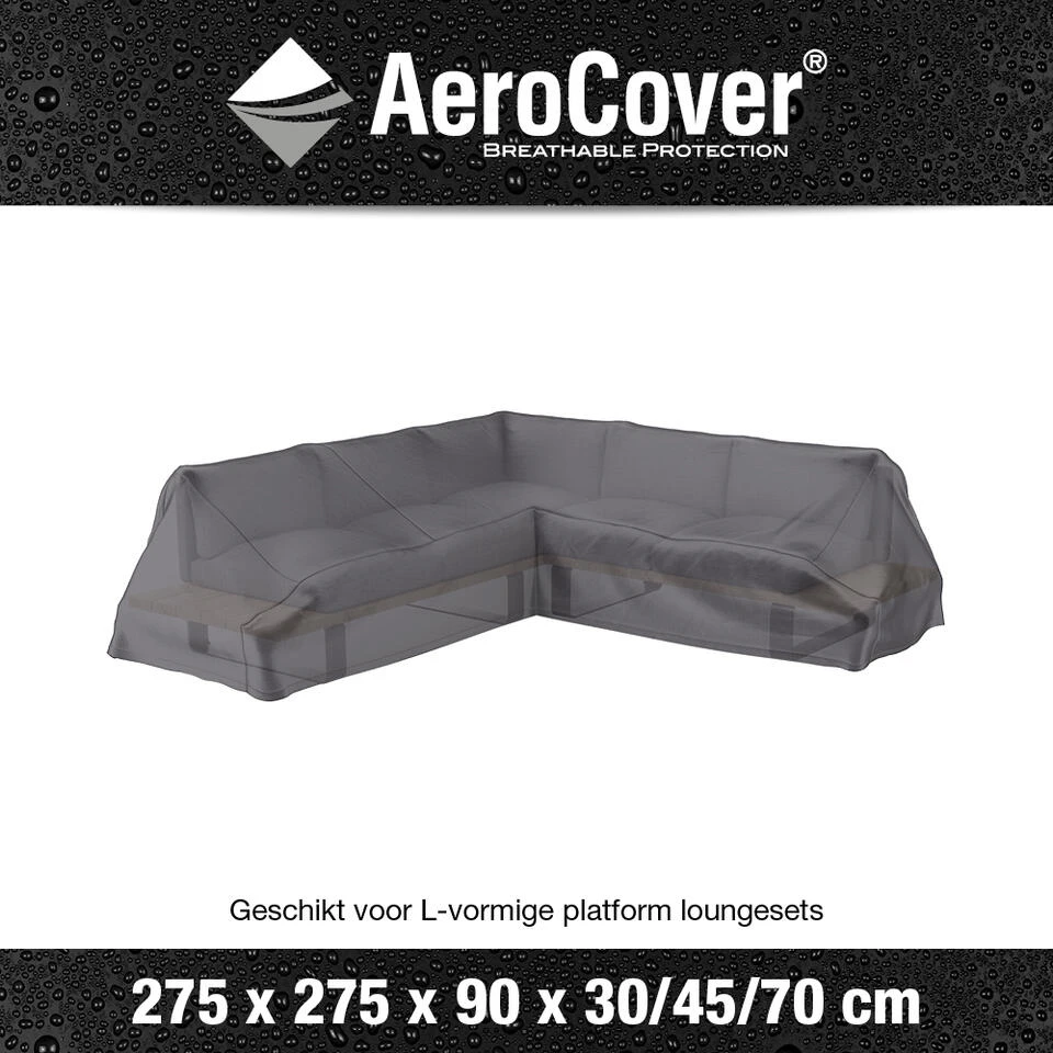 Aerocover Platform Loungesethoes 275x275 Cm - Afbeelding 2