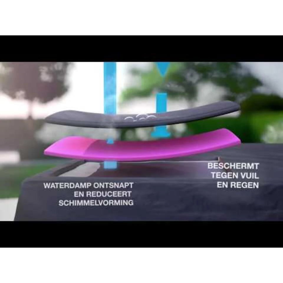 Aerocover Loungesethoes L-vorm 270x270 Cm - Afbeelding 2