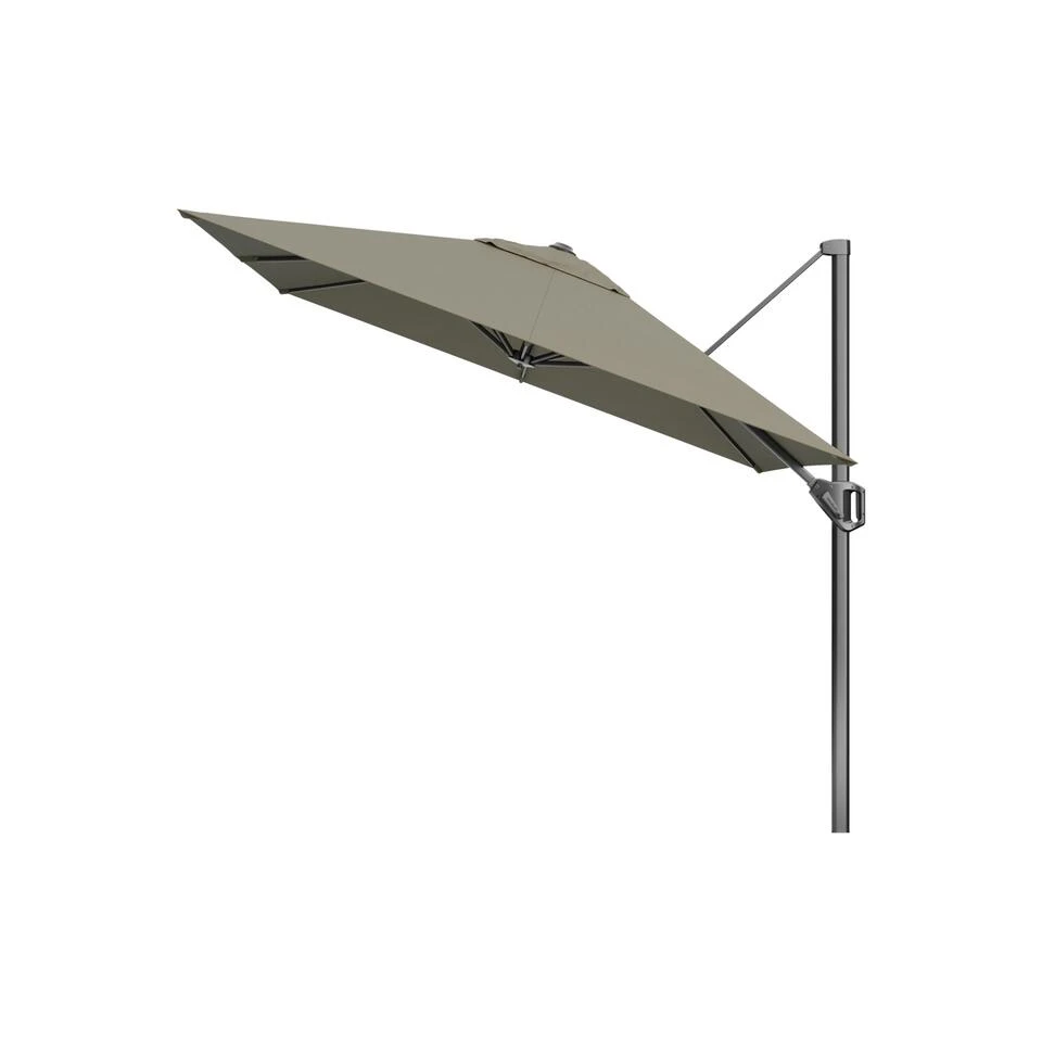 Platinum Voyager Vierkante Zweefparasol T1 2,5x2,5 M. - Taupe - Afbeelding 2