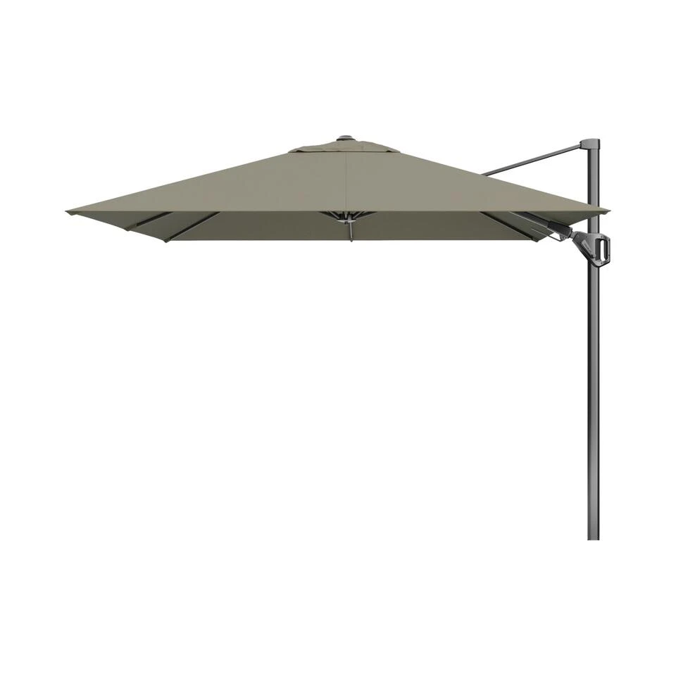 Platinum Voyager Zweefparasol T2 2,7x2,7 M. - Taupe Met Voet En Hoes - Afbeelding 2