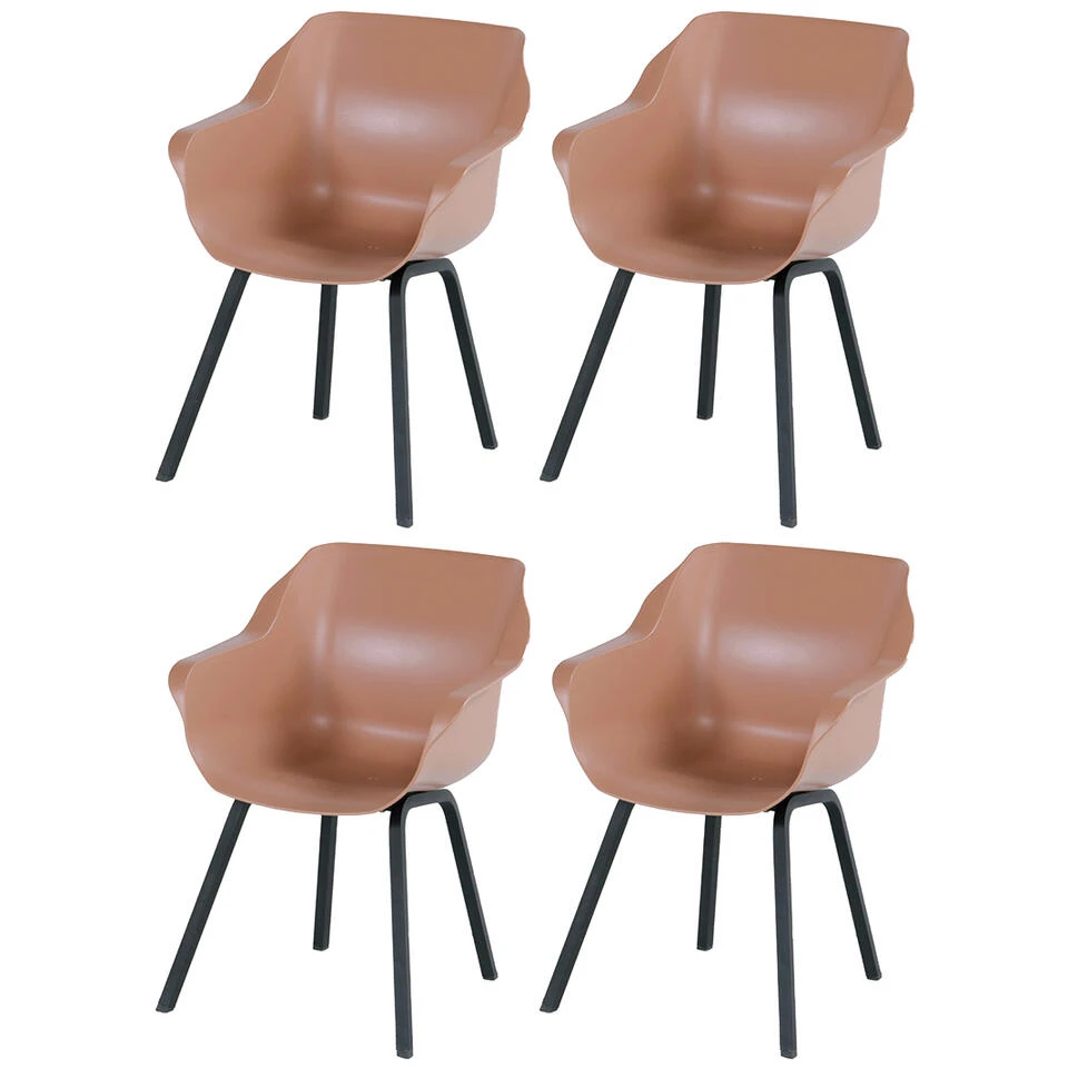 Hartman Sophie Element Dining Armstoel- Italian Terra - 4 St.