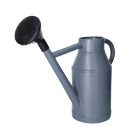 EDA Gieter - Grijsblauw - Kunststof - Zwarte Broeskop - 6 Liter