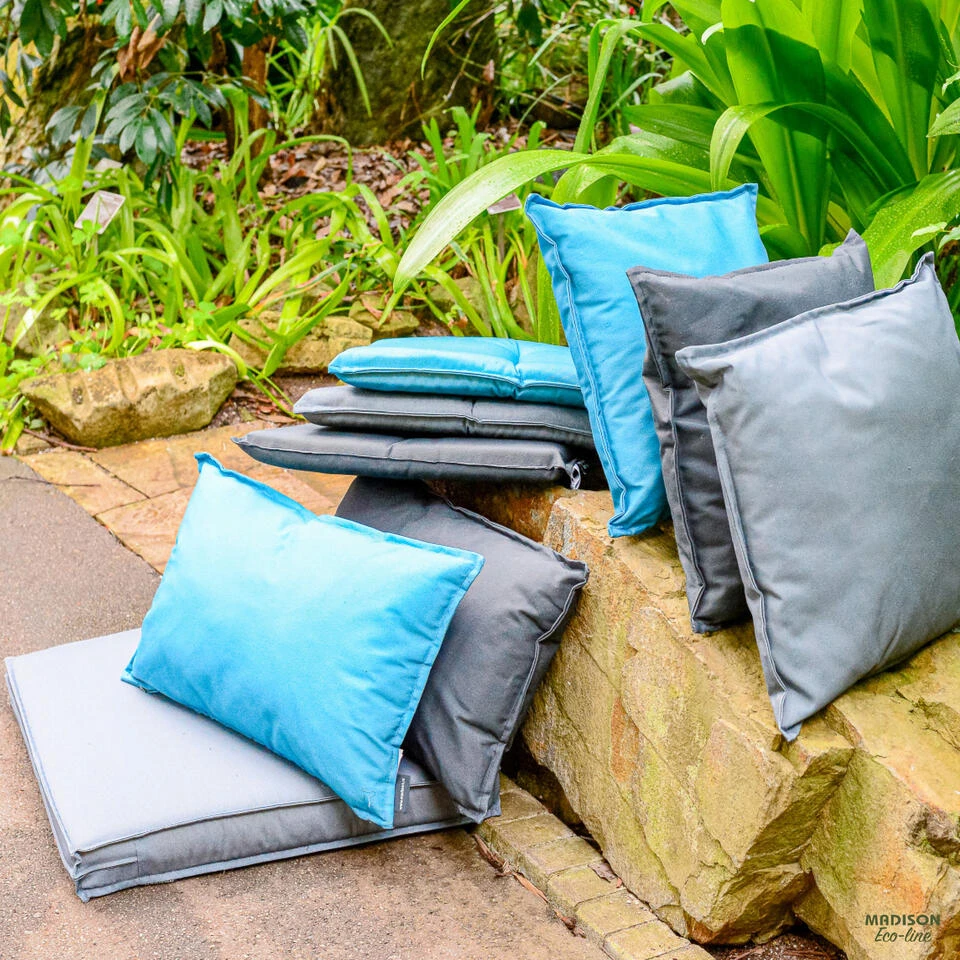 Madison - Bankkussen 120x48 - Zwart - Phantom Black ECO - Afbeelding 2