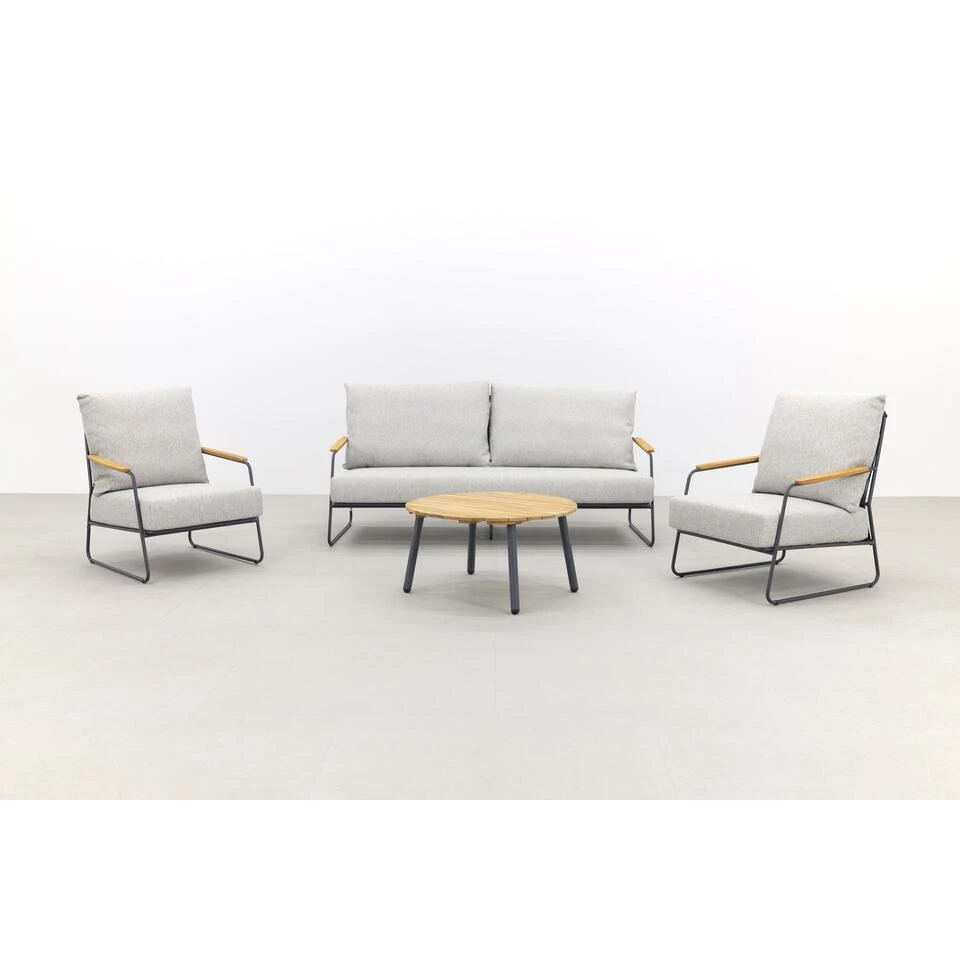 4SO Balade/Mindo Stoel-bank Loungeset - 4-delig - Afbeelding 4