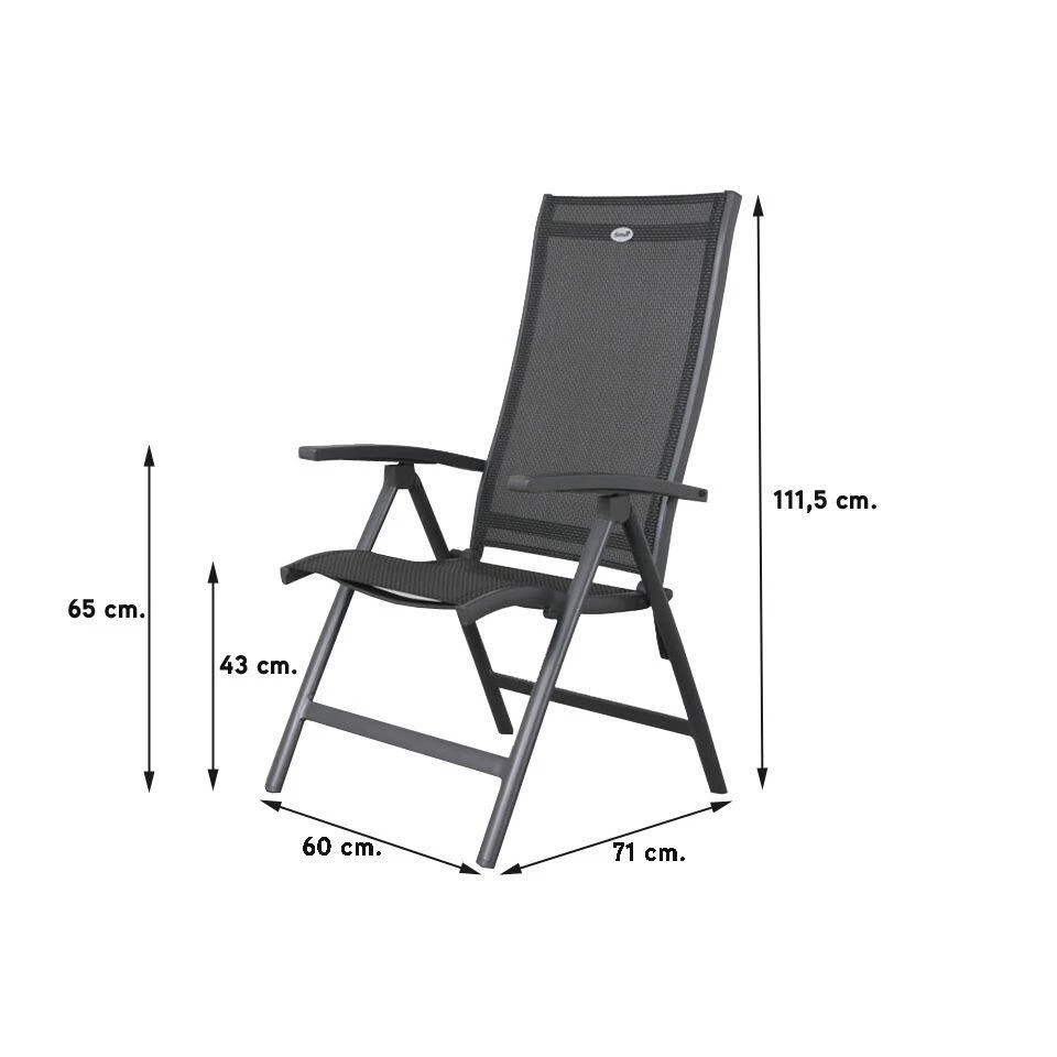 Hartman Napoli Xerix Verstelbaar/Edison 280x140 Tuinset Ovaal - Afbeelding 3