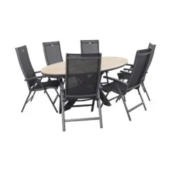 Hartman Napoli Xerix Verstelbaar/Edison 280x140 Tuinset Ovaal