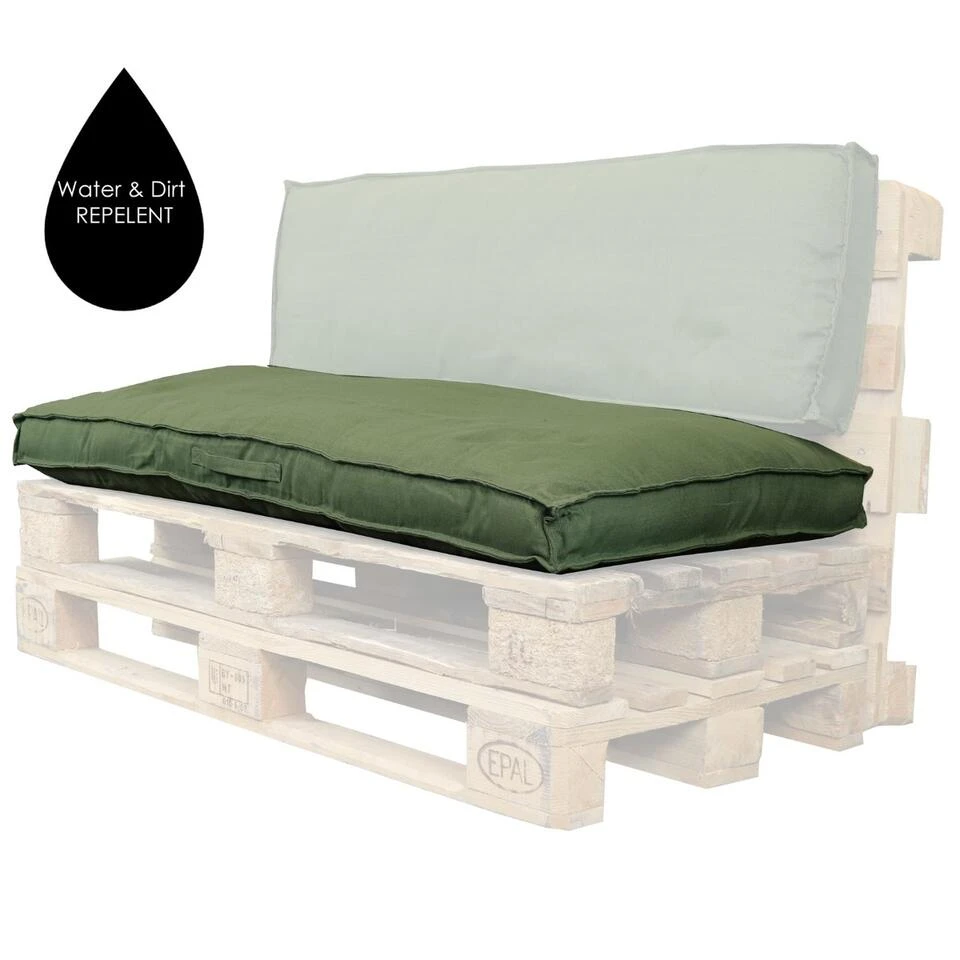 Unique Living Unique Rugkussen Luanda Pesto Groen - 120 X 40 Cm - Afbeelding 3