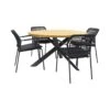 Taste Barista/Prado 130 Cm. Ronde Tuinset - 5-delig