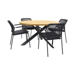 Taste Barista/Prado 130 Cm. Ronde Tuinset - 5-delig
