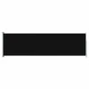 VidaXL Tuinscherm Uittrekbaar 180x600 Cm Zwart
