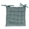 Atmosphera Stoelkussen - Petrol - Katoen - 38 X 7 Cm - Zitkussen