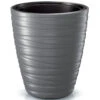 Prosperplast Plantenpot Amazing - Kunststof - Steengrijs - D37 Cm