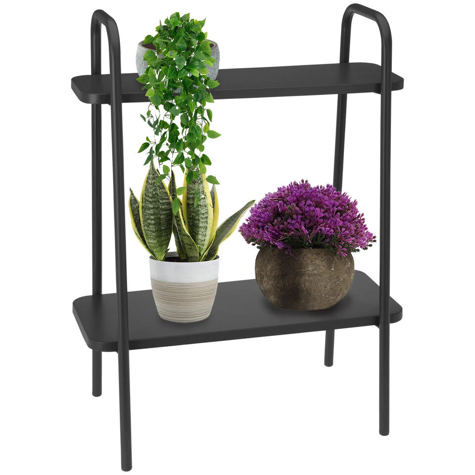 Pro Garden Plantenrek/plantentafel - Antraciet - Metaal - 50 X 26 X 66 Cm - Afbeelding 2