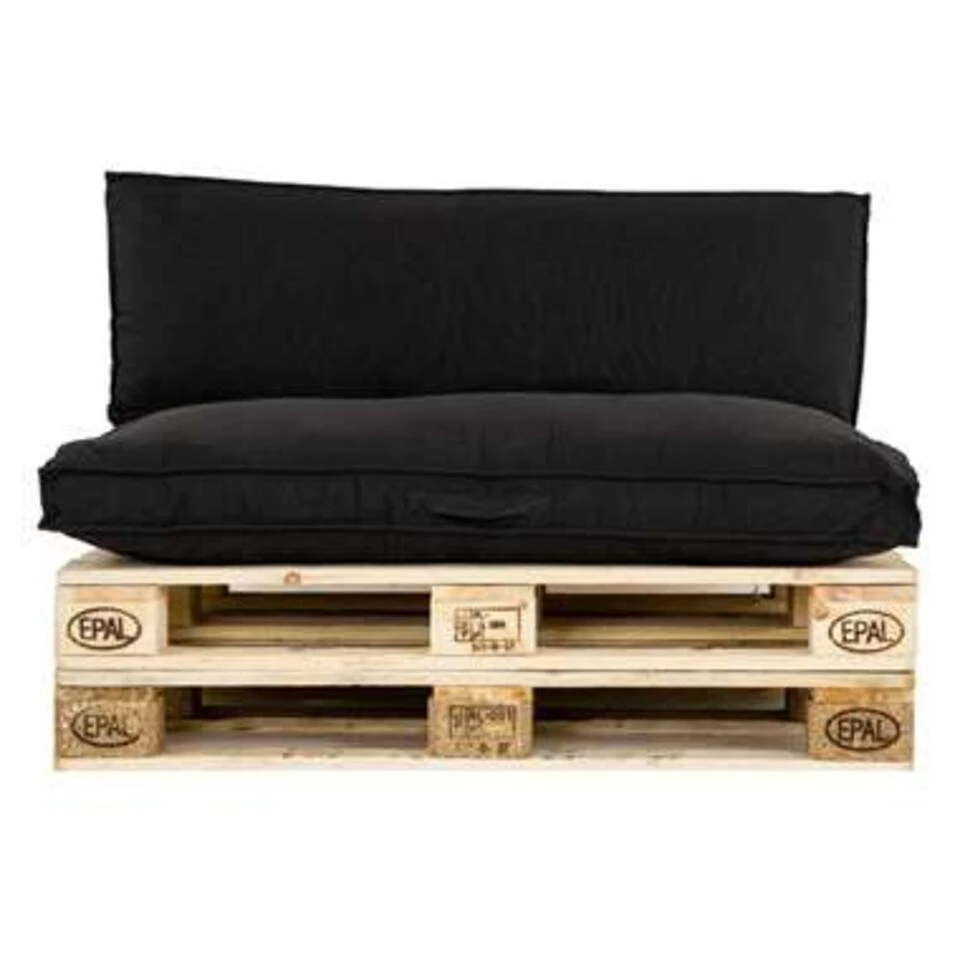 Unique Living Tuinbankkussen Luana Zwart - 120 X 40 Cm - Afbeelding 2