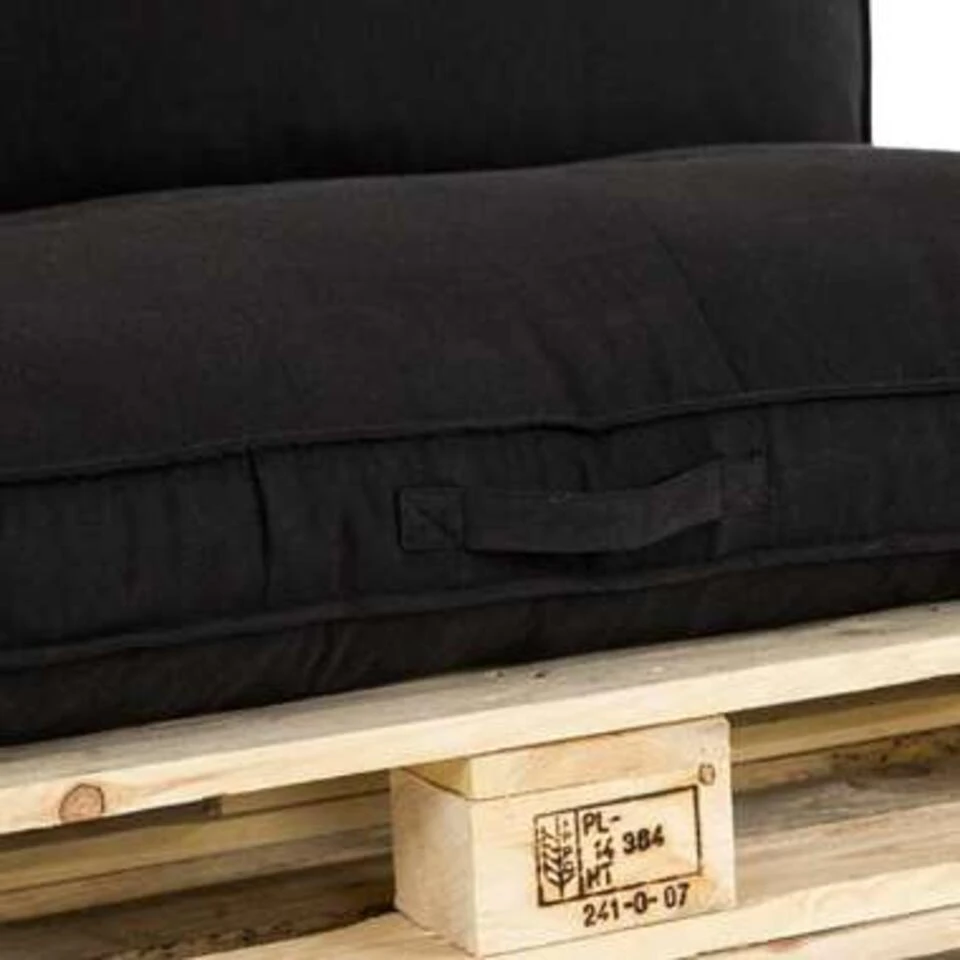 Unique Living Tuinbankkussen Luana Zwart - 120 X 40 Cm - Afbeelding 3