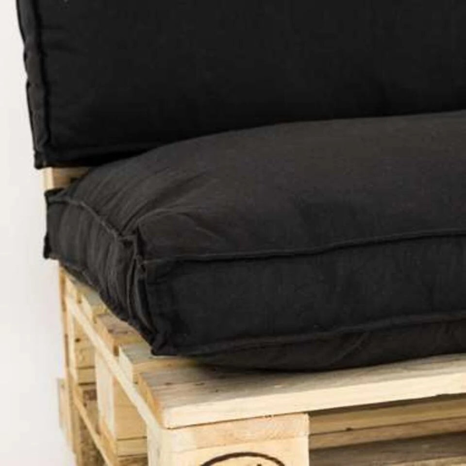 Unique Living Tuinbankkussen Luana Zwart - 120 X 40 Cm - Afbeelding 4