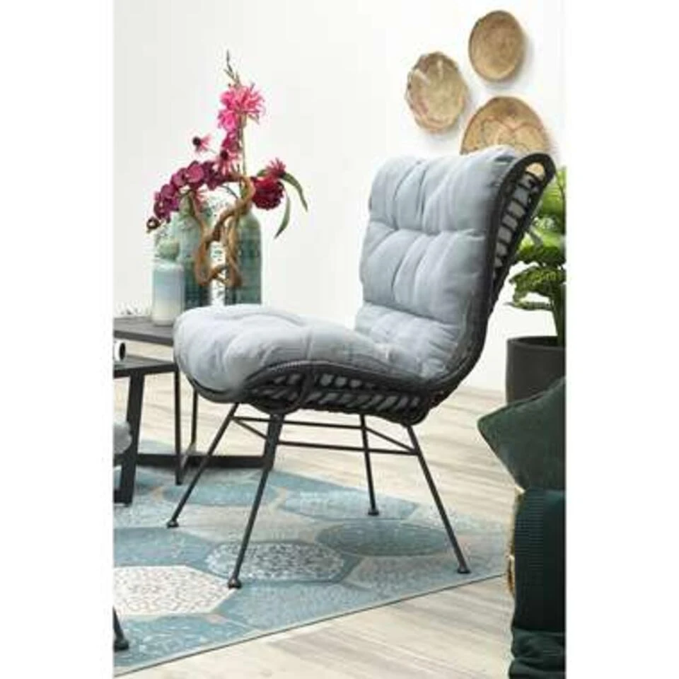 Garden Impressions Melfort Relax Loungestoel - Zwart - Afbeelding 2