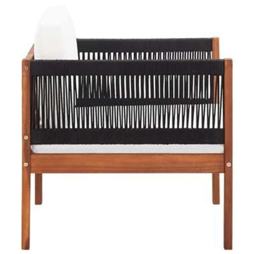 VidaXL Tuinstoelen 2 St Massief Acaciahout - Afbeelding 4