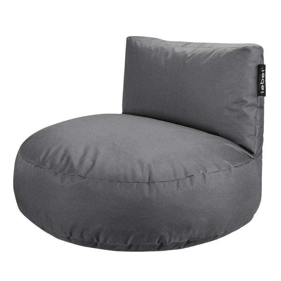 Lebel Lounger - Antraciet - 85x85x60 Cm - Afbeelding 2