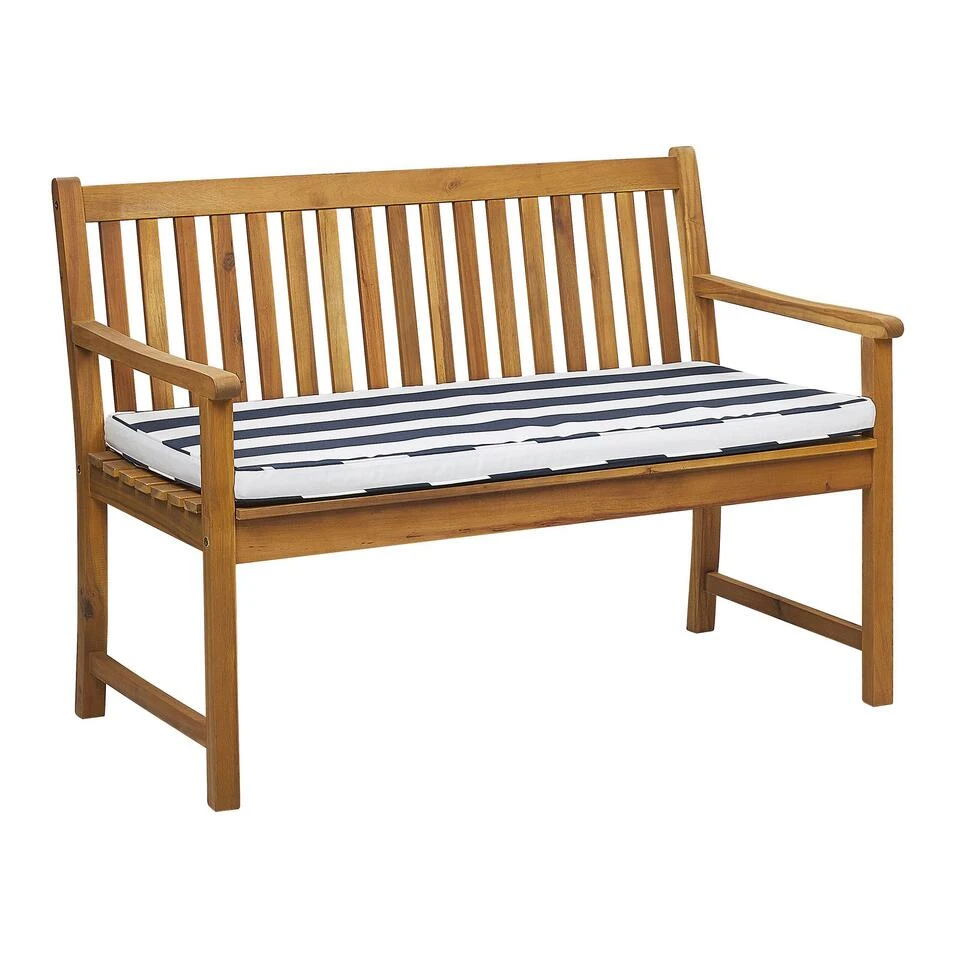 Beliani Tuinbank VIVARA - Lichte Houtkleur Fsc® Gecertificeerd Acaciahout - Afbeelding 3