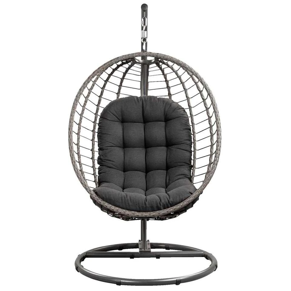 Hangstoel Lourdes - Antraciet - Ø105x190 Cm - Afbeelding 2