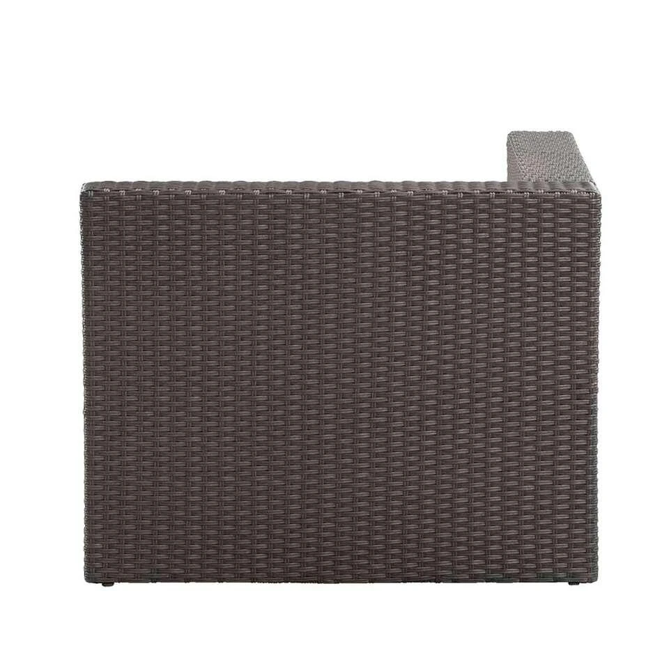 Le Sud Hoekfauteuil Dordogne - Antraciet - 84x84x66 Cm - Afbeelding 3